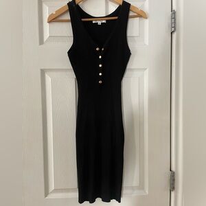 Like New, Elegant Black Medium Stretch Dress